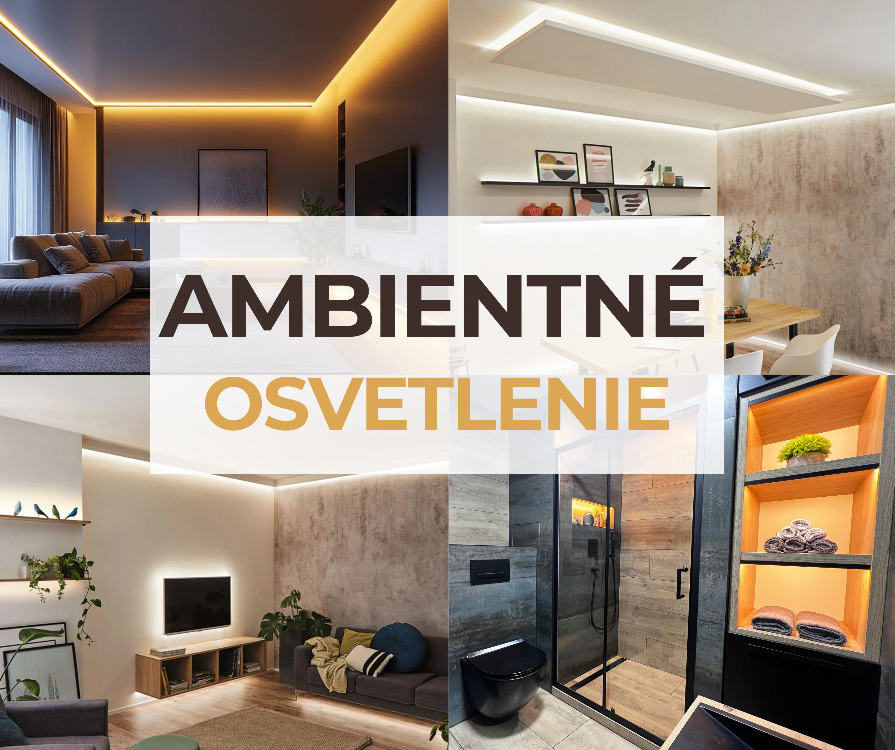 Čo je ambientné osvetlenie a ako ho správne použiť empty